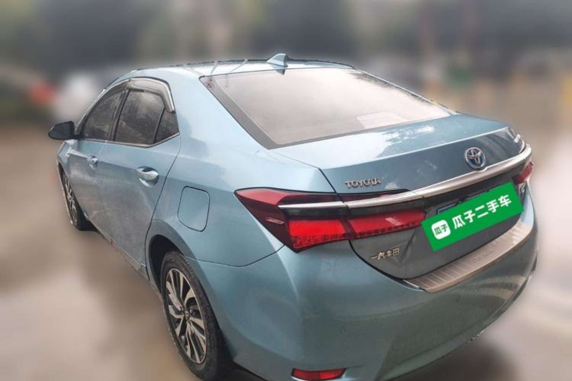 Used Toyota Corolla 2018 Dual-Engine 1.8L E-CVT Smart Edition Rear Left 45 Deg