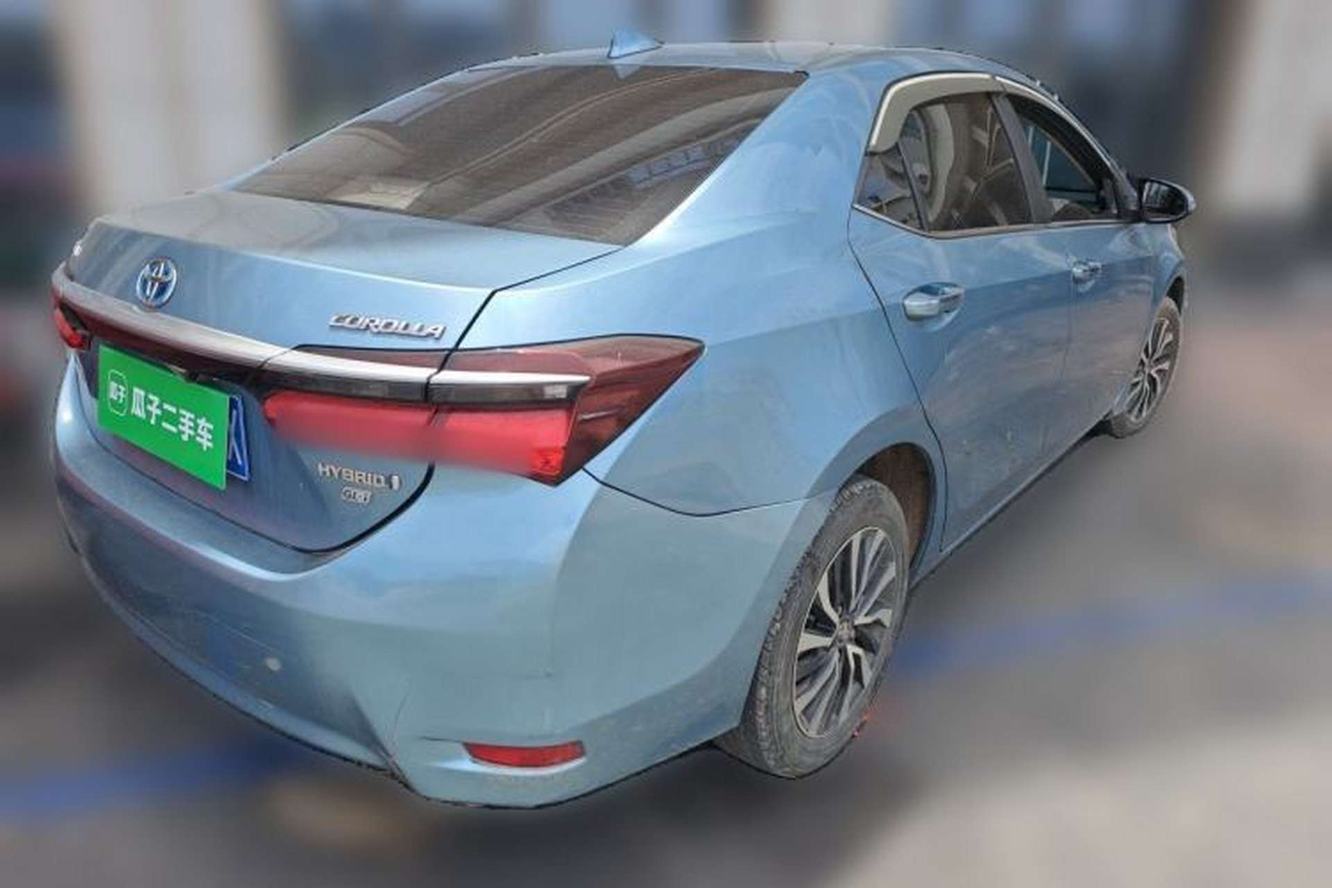 Used Toyota Corolla 2018 Dual-Engine 1.8L E-CVT Smart Edition Rear Right 45 Deg