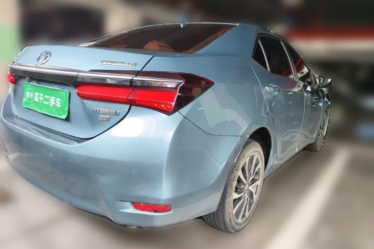 Used Toyota Corolla 2018 Dual-Engine 1.8L E-CVT Smart Edition Rear Right 45 Deg