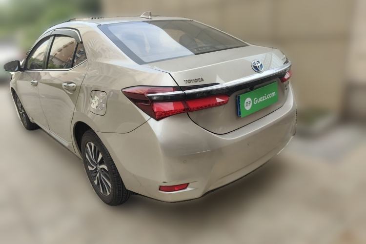 Used Toyota Corolla 2018 Dual-Engine 1.8L E-CVT Smart Edition Rear Left 45 Deg