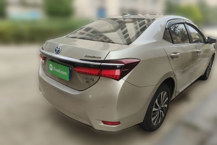 Used Toyota Corolla 2018 Dual-Engine 1.8L E-CVT Smart Edition Rear Right 45 Deg