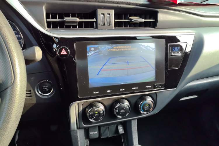 Used Toyota Corolla 2018 1.2T S-CVT GL-i Zhihui Edition Audio And AC Panel