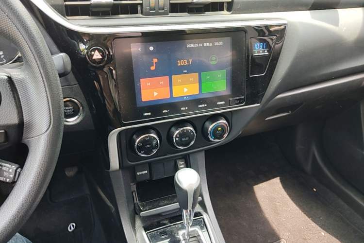 Used Toyota Corolla 2018 1.2T S-CVT GL-i Zhihui Edition Audio And AC Panel