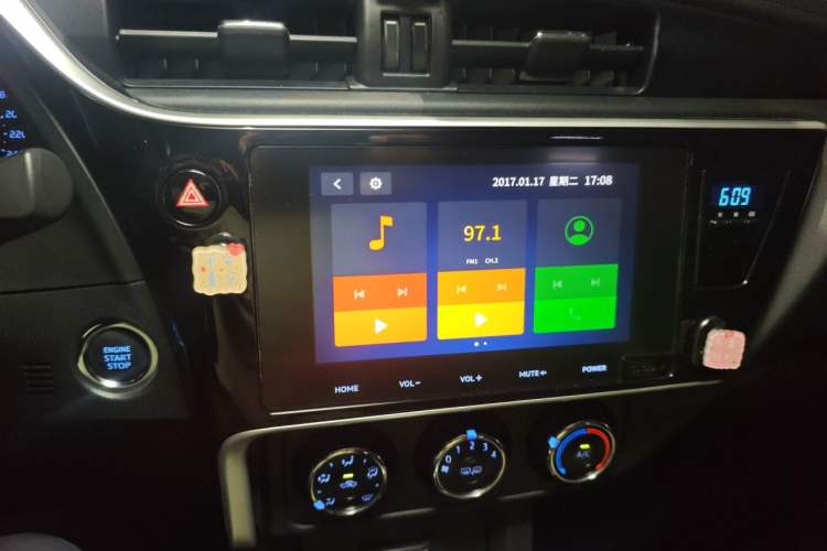 Used Toyota Corolla 2018 1.2T S-CVT GL-i Zhihui Edition Audio And AC Panel