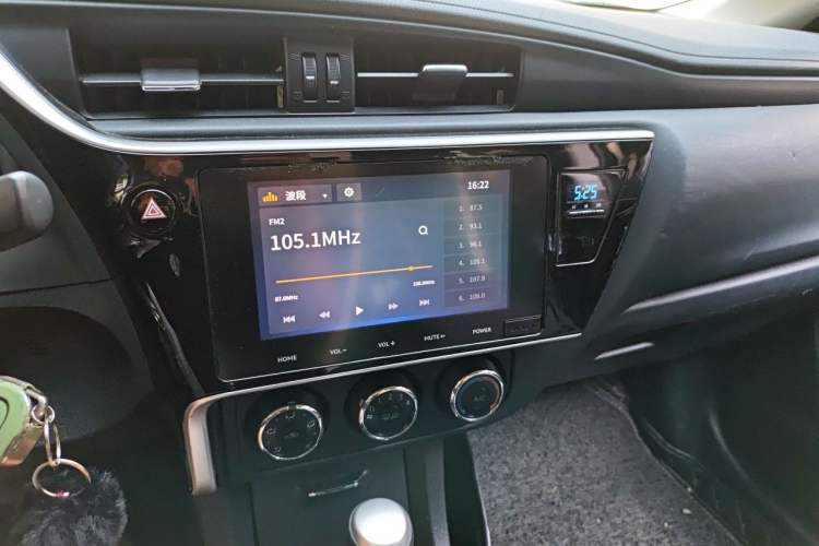 Used Toyota Corolla 2018 1.2T S-CVT GL-i Zhihui Edition Audio And AC Panel