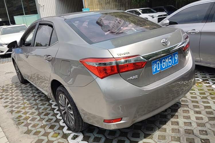 Used Toyota Corolla 2018 1.2T S-CVT GL-i Zhihui Edition Rear Left 45 Deg
