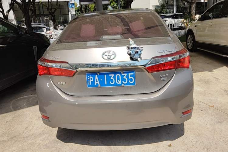 Used Toyota Corolla 2018 1.2T S-CVT GL-i Zhihui Edition Rear
