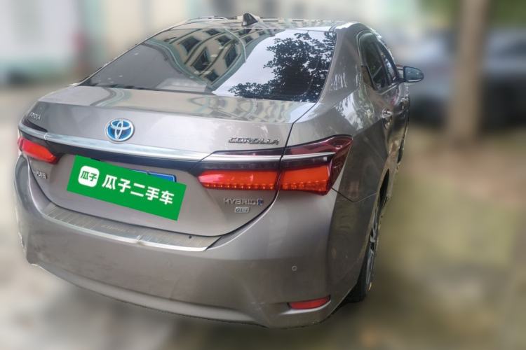 Used Toyota Corolla 2018 Dual-Engine 1.8L E-CVT Smart Edition Rear Right 45 Deg