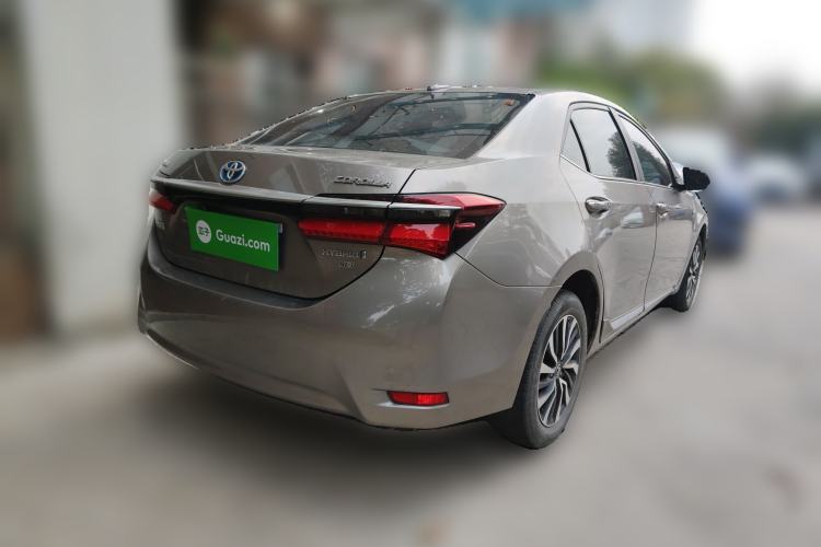 Used Toyota Corolla 2018 Dual-Engine 1.8L E-CVT Smart Edition Rear Right 45 Deg