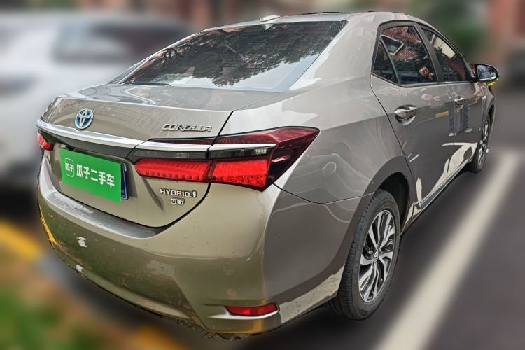Used Toyota Corolla 2018 Dual-Engine 1.8L E-CVT Smart Edition Rear Right 45 Deg