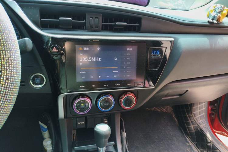 Used Toyota Corolla 2018 1.2T S-CVT GL-i Zhihui Edition Audio And AC Panel
