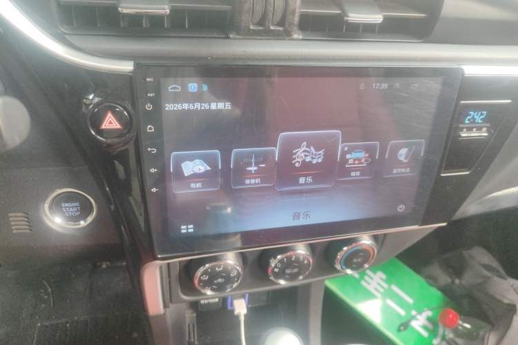 Used Toyota Corolla 2018 1.2T S-CVT GL Smart Enjoyment Version Audio And AC Panel