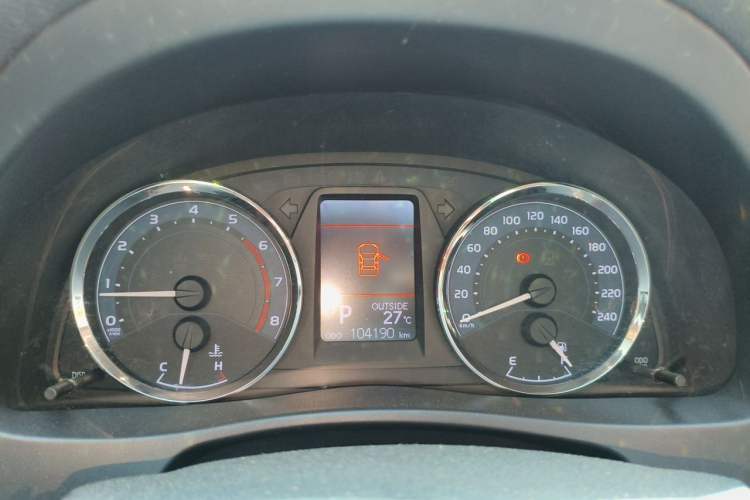 Used Toyota Corolla 2018 1.2T S-CVT GL-i Zhihui Edition Instrument Cluster