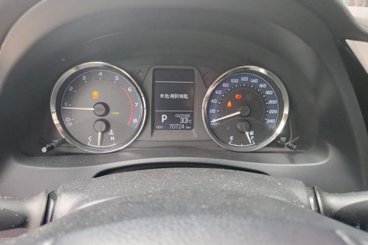 Used Toyota Corolla 2018 1.2T S-CVT GL-i Zhihui Edition Odometer Close Up