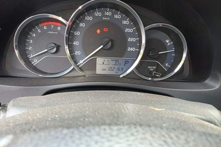 Used Toyota Corolla 2018 1.2T S-CVT GL Smart Enjoyment Version Odometer Close Up