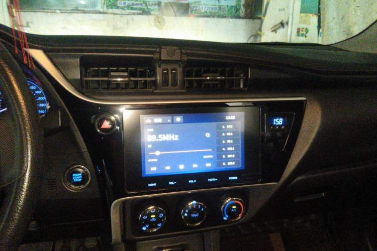 Used Toyota Corolla 2018 1.2T S-CVT GL-i Zhihui Edition Audio And AC Panel