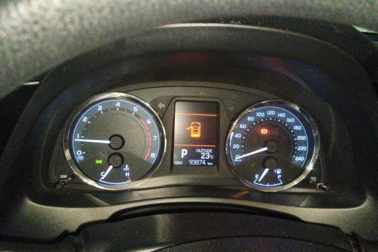 Used Toyota Corolla 2018 1.2T S-CVT GL-i Zhihui Edition Instrument Cluster