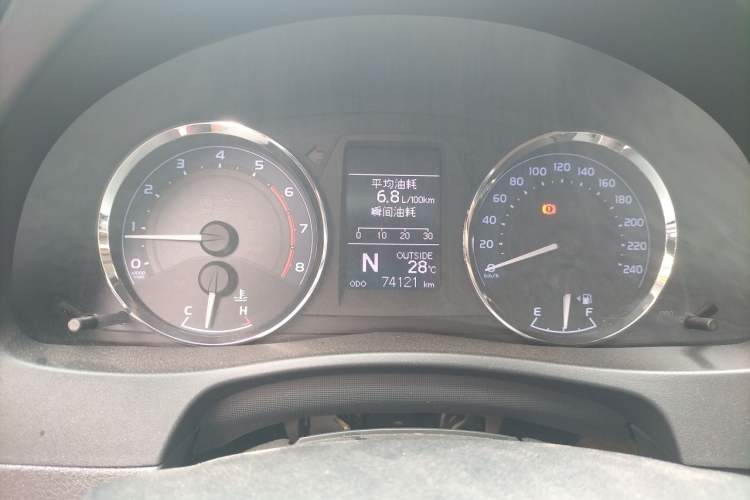 Used Toyota Corolla 2018 1.2T S-CVT GL-i Zhihui Edition Instrument Cluster