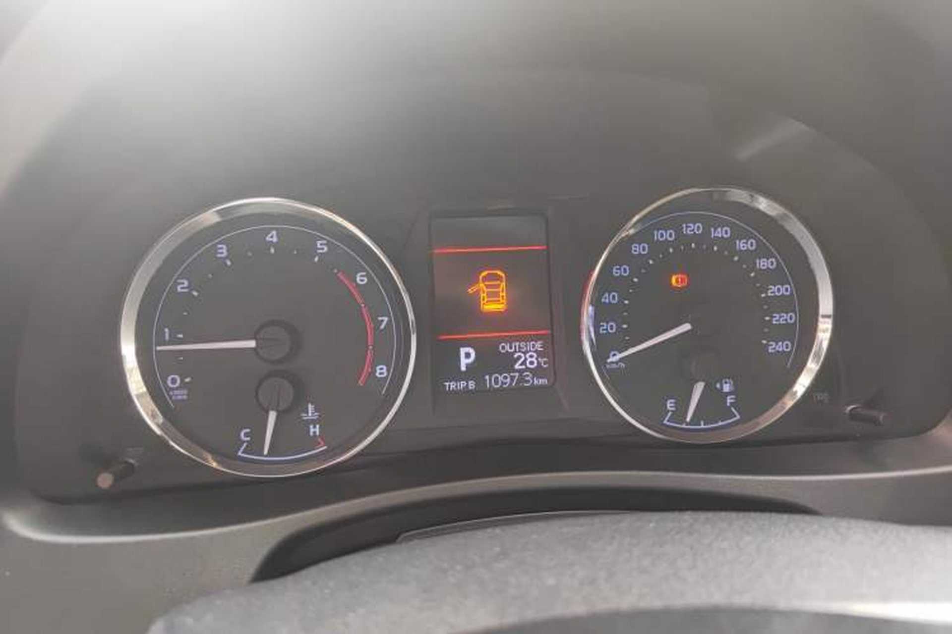 Used Toyota Corolla 2018 1.2T S-CVT GL-i Zhihui Edition Instrument Cluster