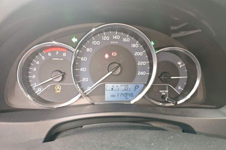 Used Toyota Corolla 2018 1.2T S-CVT GL Smart Enjoyment Version Instrument Cluster