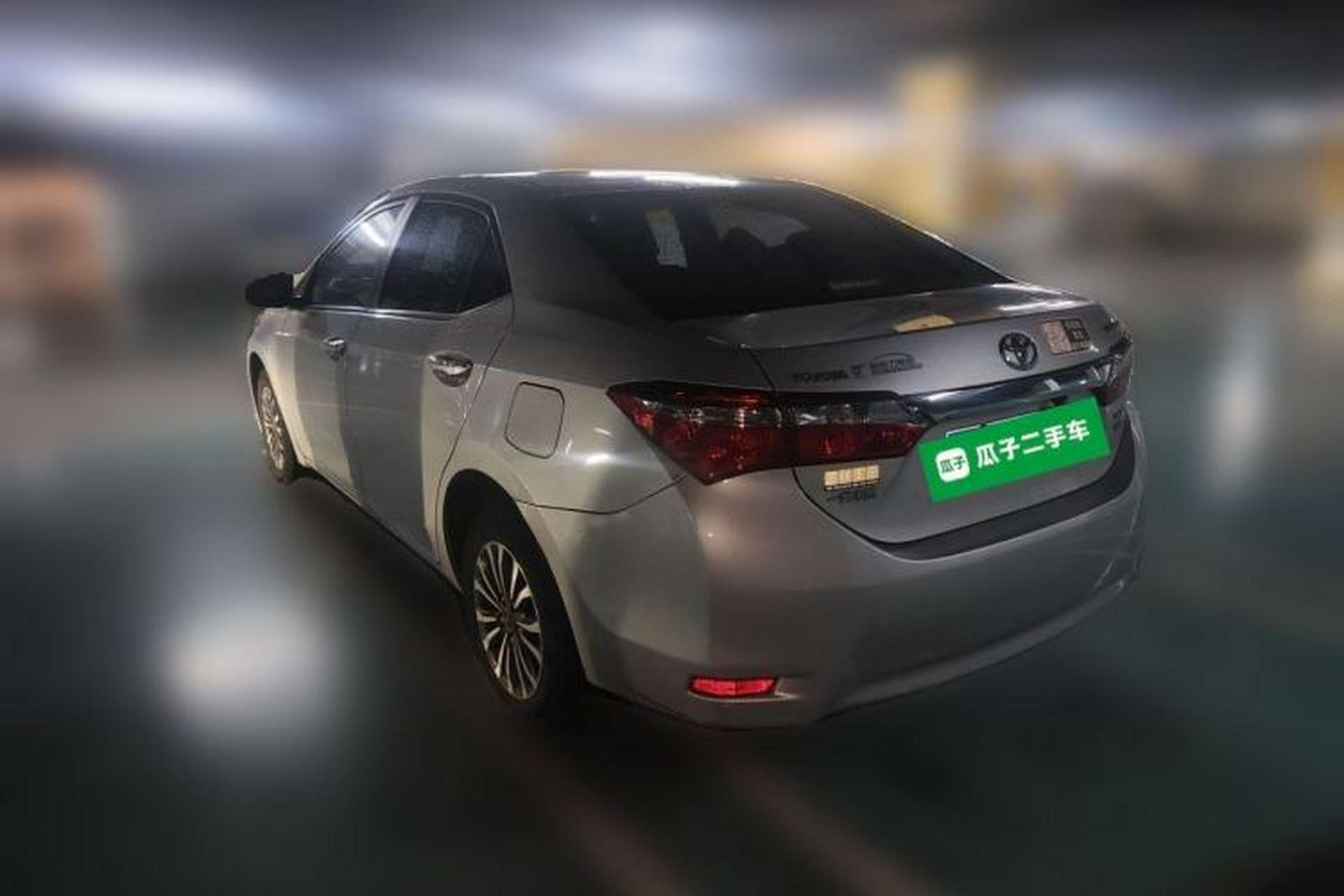 Used Toyota Corolla 2018 1.2T S-CVT GL Smart Enjoyment Version Rear Left 45 Deg