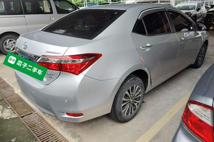 Used Toyota Corolla 2018 1.2T S-CVT GL Smart Enjoyment Version Rear Right 45 Deg