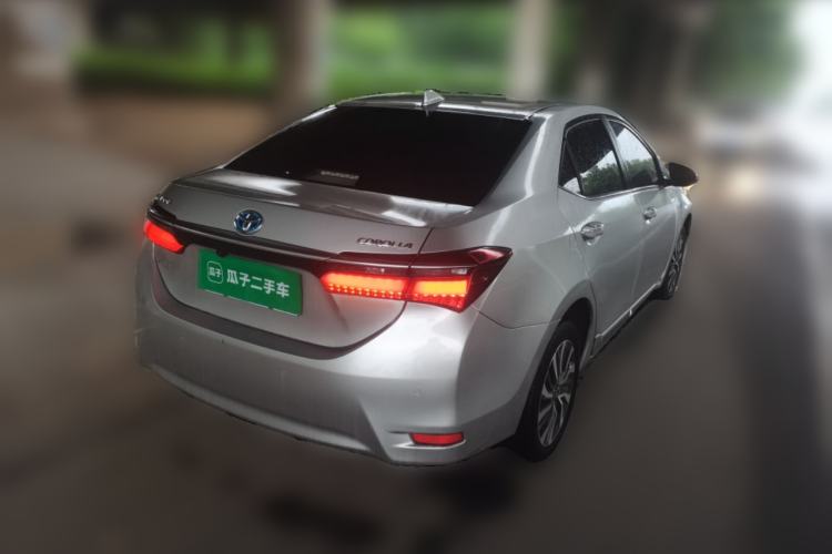 Used Toyota Corolla 2018 Dual-Engine 1.8L E-CVT Smart Edition Rear Right 45 Deg
