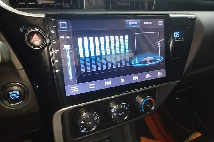 Used Toyota Corolla 2018 1.2T S-CVT GL Smart Enjoyment Version Audio And AC Panel