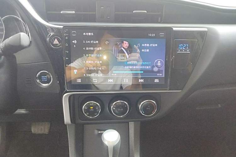 Used Toyota Corolla 2018 1.2T S-CVT GL Smart Enjoyment Version Audio And AC Panel