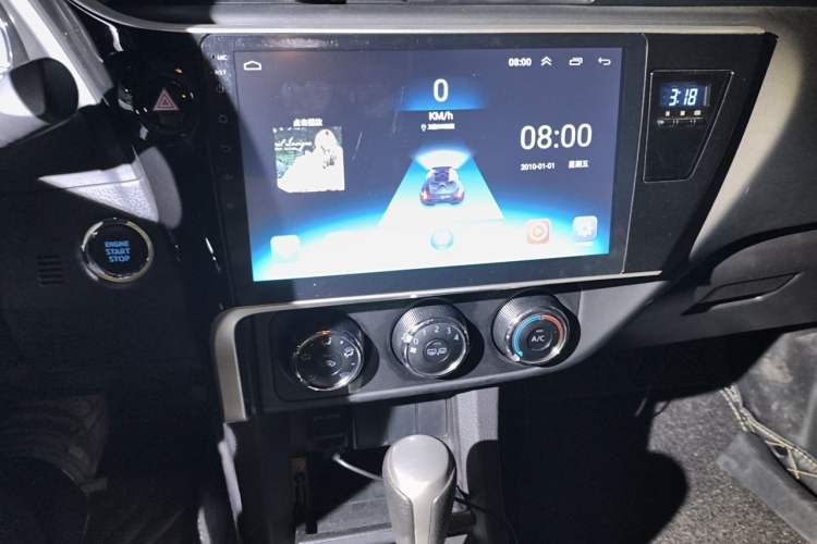 Used Toyota Corolla 2018 1.2T S-CVT GL Smart Enjoyment Version Audio And AC Panel