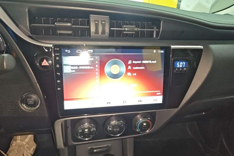 Used Toyota Corolla 2018 1.2T S-CVT GL Smart Enjoyment Version Audio And AC Panel