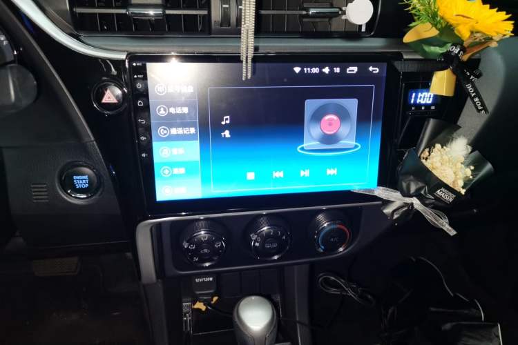 Used Toyota Corolla 2018 1.2T S-CVT GL Smart Enjoyment Version Audio And AC Panel