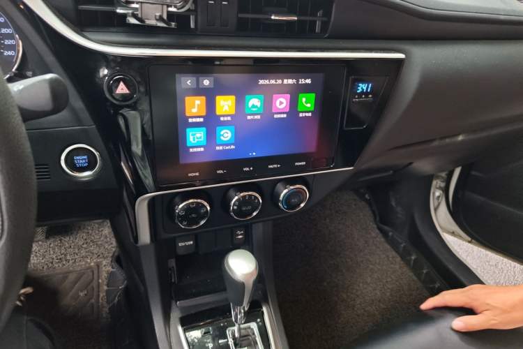 Used Toyota Corolla 2018 1.2T S-CVT GL-i Zhihui Edition Audio And AC Panel