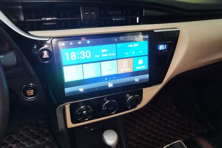 Used Toyota Corolla 2018 1.2T S-CVT GL Smart Enjoyment Version Audio And AC Panel