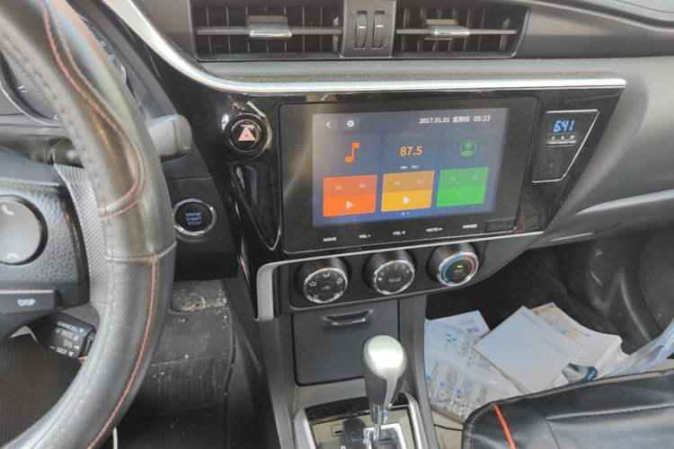 Used Toyota Corolla 2018 1.2T S-CVT GL-i Zhihui Edition Audio And AC Panel