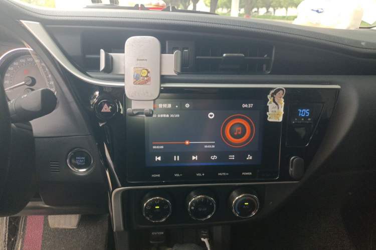 Used Toyota Corolla 2018 1.2T S-CVT GL-i Zhihui Edition Audio And AC Panel