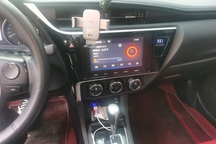Used Toyota Corolla 2018 1.2T S-CVT GL-i Zhihui Edition Audio And AC Panel