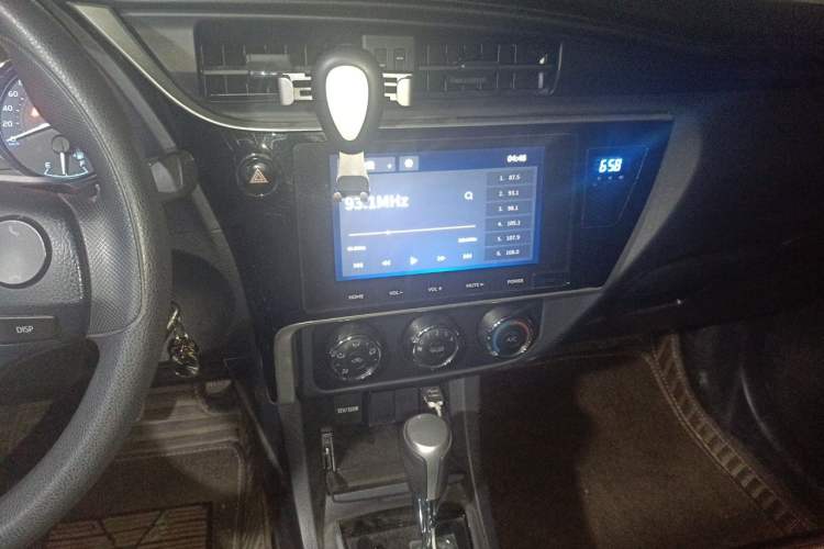 Used Toyota Corolla 2018 1.2T S-CVT GL-i Zhihui Edition Audio And AC Panel