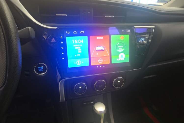 Used Toyota Corolla 2018 1.2T S-CVT GL Smart Enjoyment Version Audio And AC Panel