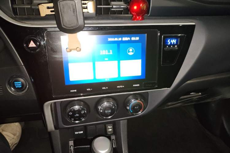 Used Toyota Corolla 2018 1.2T S-CVT GL-i Zhihui Edition Audio And AC Panel