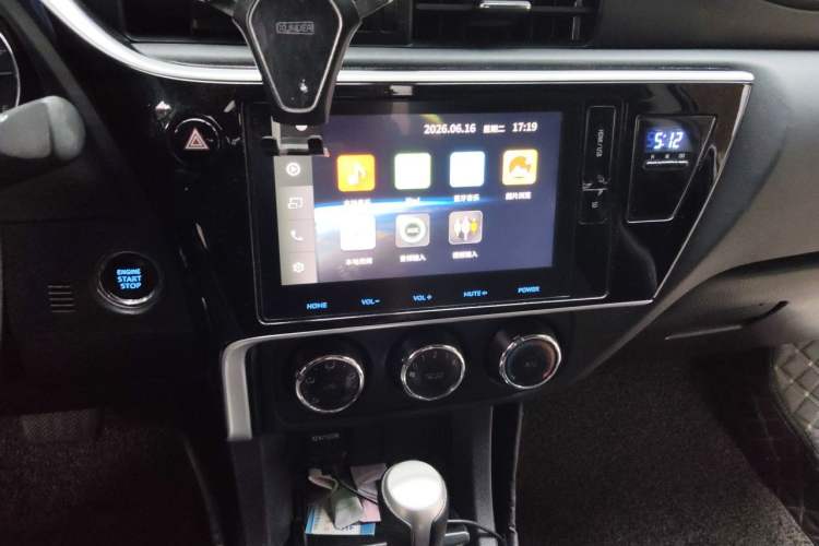 Used Toyota Corolla 2018 1.2T S-CVT GL Smart Enjoyment Version Audio And AC Panel