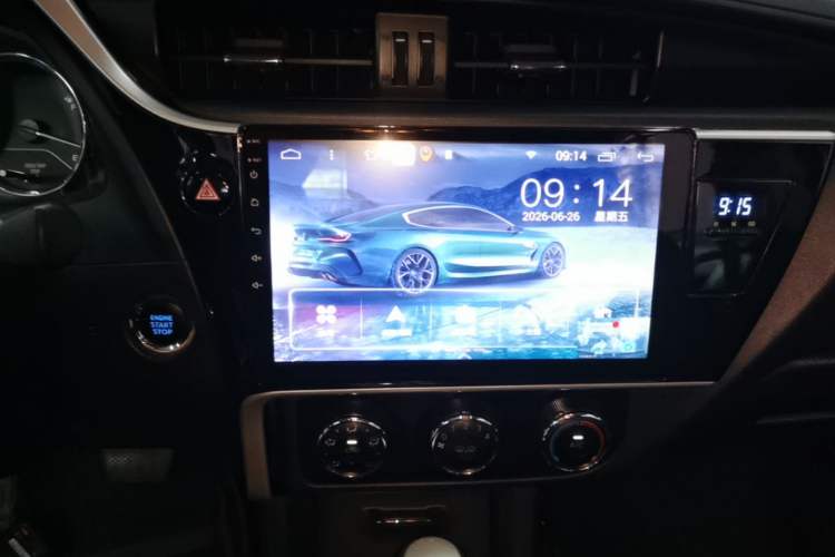 Used Toyota Corolla 2018 1.2T S-CVT GL Smart Enjoyment Version Audio And AC Panel