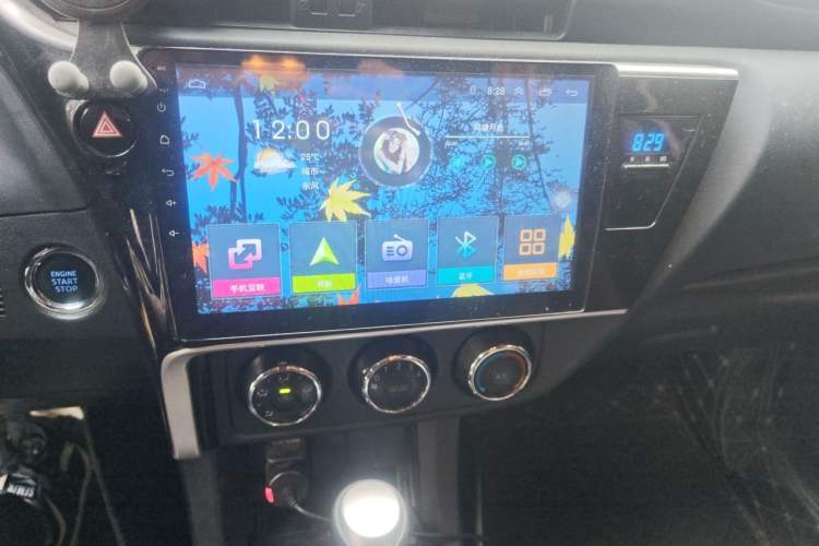 Used Toyota Corolla 2018 1.2T S-CVT GL Smart Enjoyment Version Audio And AC Panel