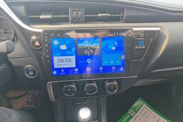 Used Toyota Corolla 2018 1.2T S-CVT GL Smart Enjoyment Version Audio And AC Panel