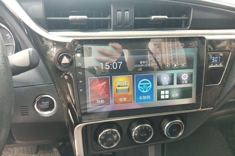 Used Toyota Corolla 2018 1.2T S-CVT GL Smart Enjoyment Version Audio And AC Panel