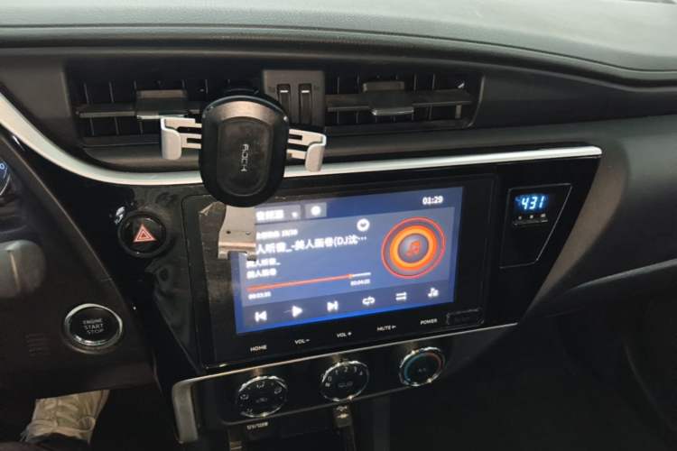 Used Toyota Corolla 2018 1.2T S-CVT GL-i Zhihui Edition Audio And AC Panel