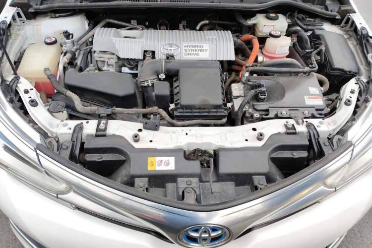 Used Toyota Corolla 2018 Dual-Engine 1.8L E-CVT Smart Edition Engine Bay