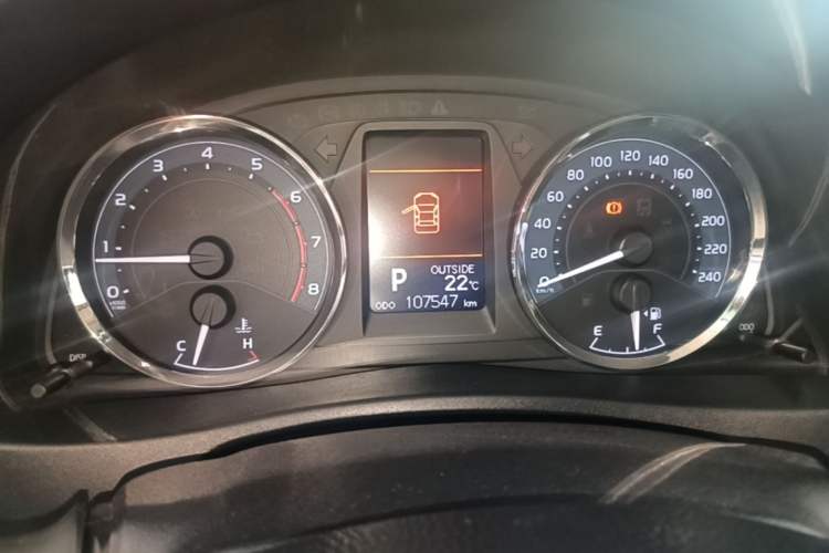 Used Toyota Corolla 2018 1.2T S-CVT GL-i Zhihui Edition Instrument Cluster