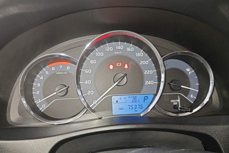 Used Toyota Corolla 2018 1.2T S-CVT GL Smart Enjoyment Version Instrument Cluster