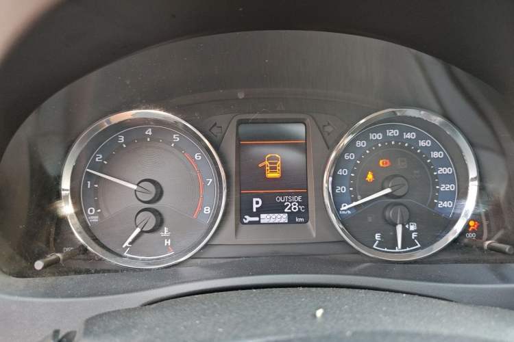 Used Toyota Corolla 2018 1.2T S-CVT GL-i Zhihui Edition Instrument Cluster